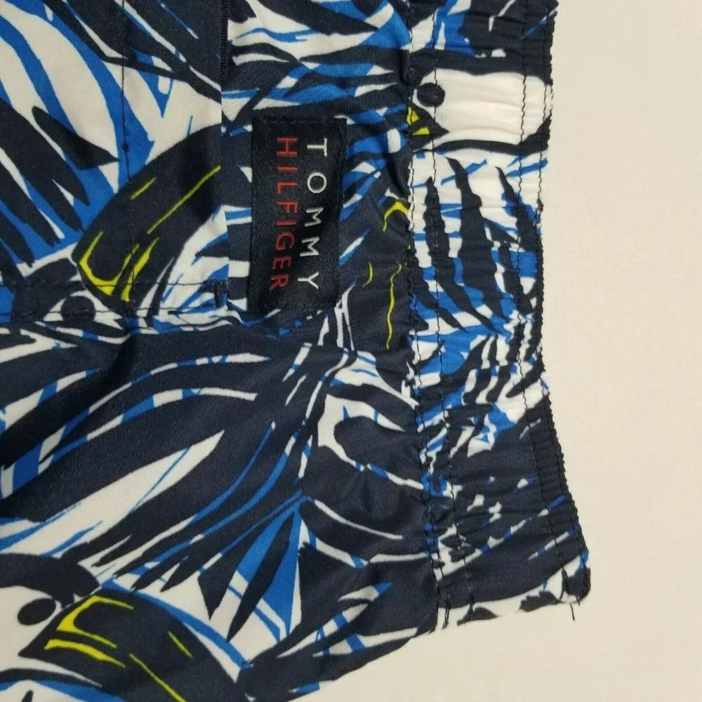 Tommy Hilfiger Traveler Swim Beach Bathing Suit Trunks‎ Shorts Mesh Lined